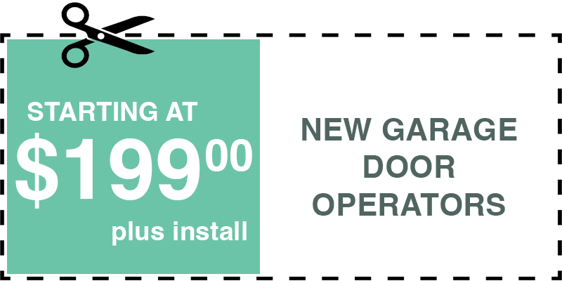 199 new garage door operators Massapequa