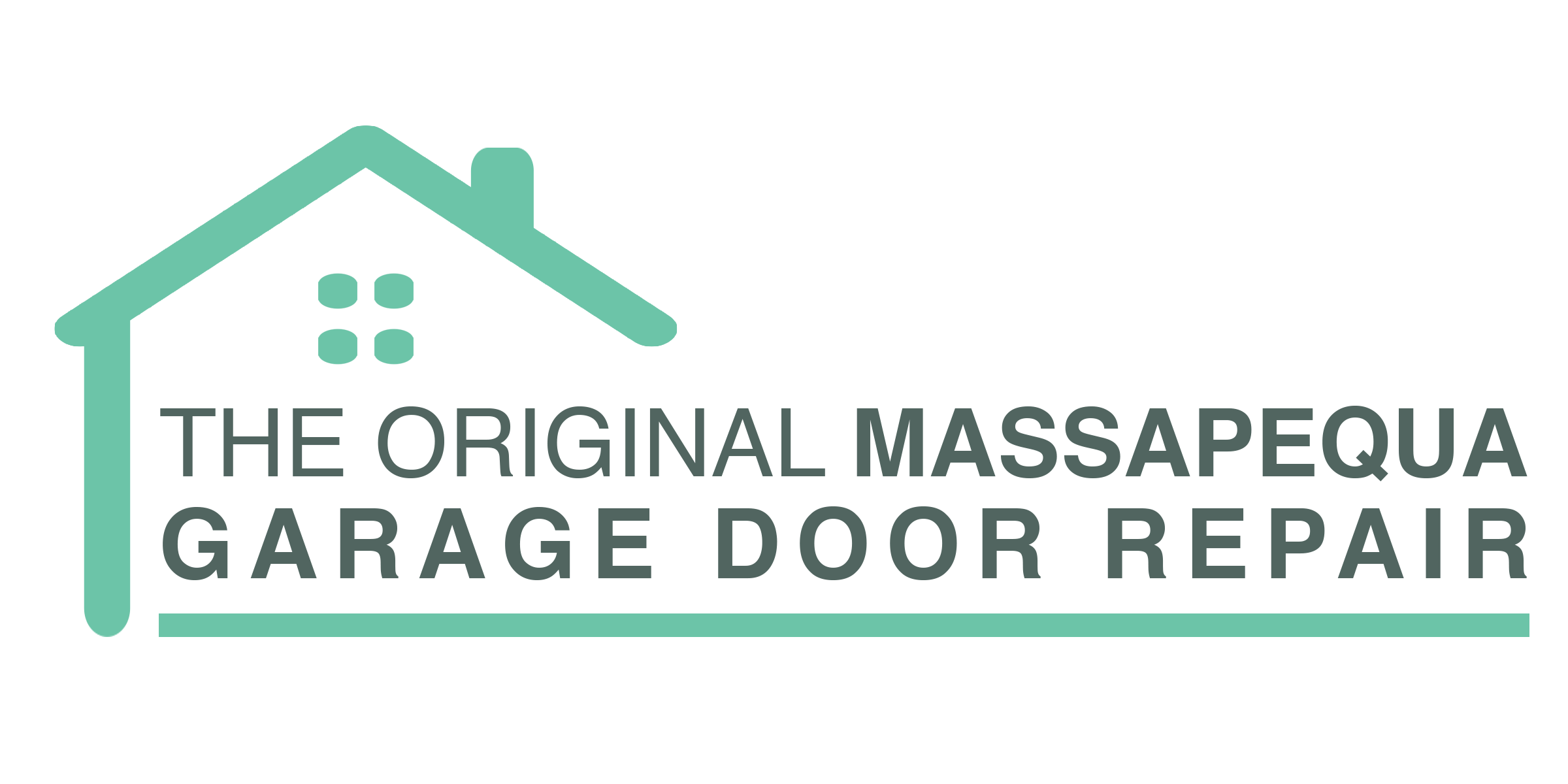 the original garage door repair Massapequa logo